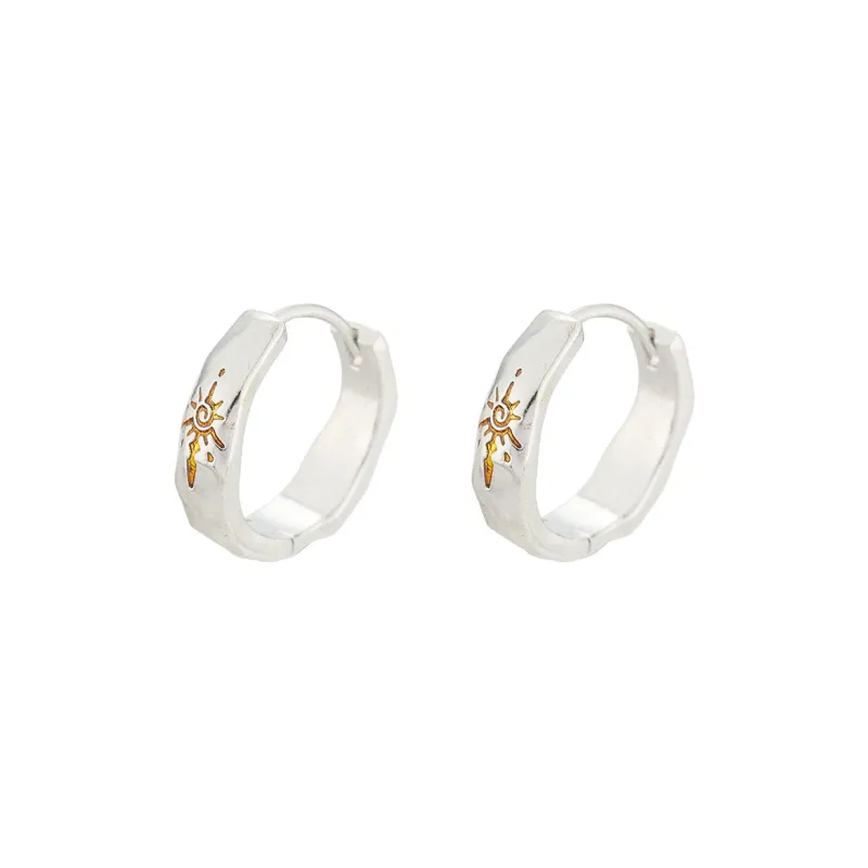 JEANSWEST Copper Earrings Unisex-0