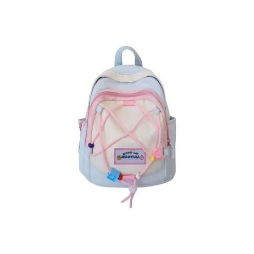 MINIPUDING Nylon Backpack Women's Multicolor