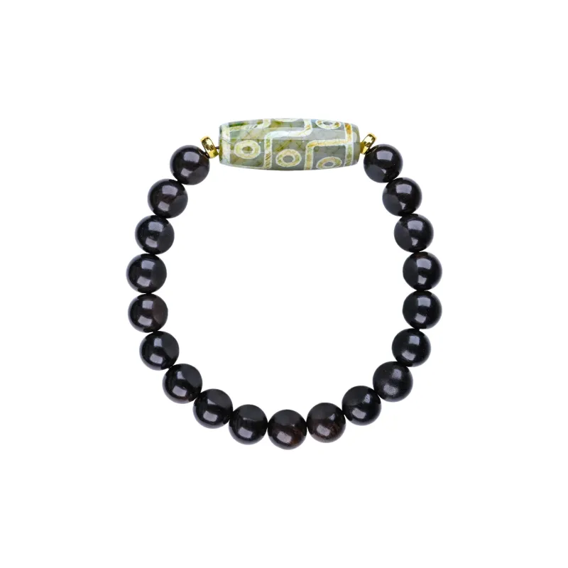 WUDE Ebony Wooden Bracelets Unisex-15