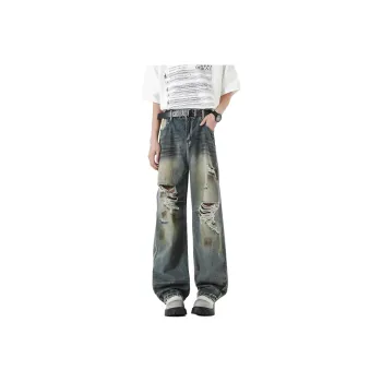 FA2LO Jeans Unisex Washed Color