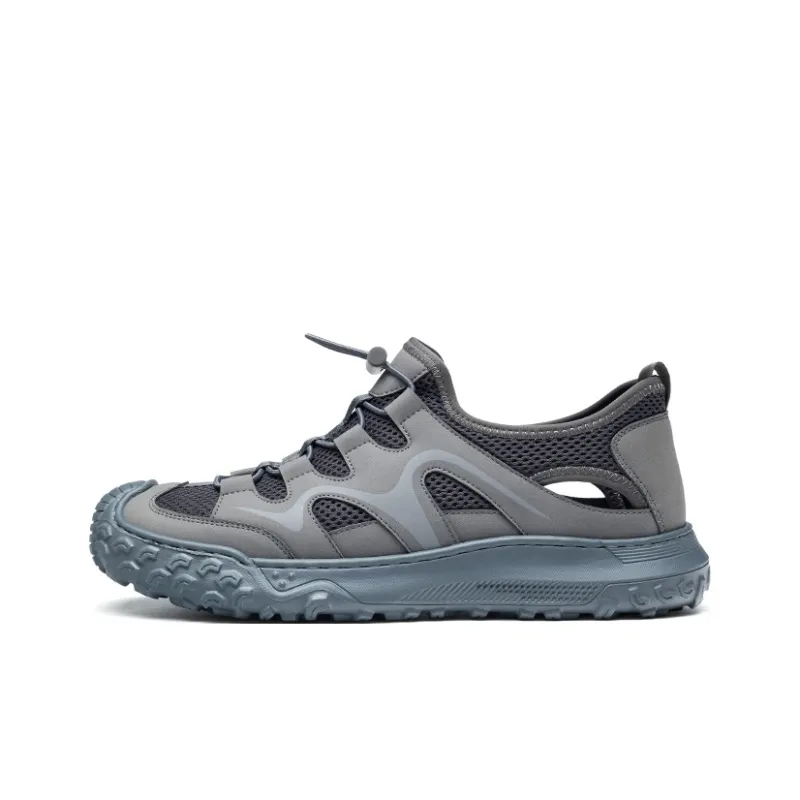 HARSON River Trekking Shoes Men Black/Gray-5