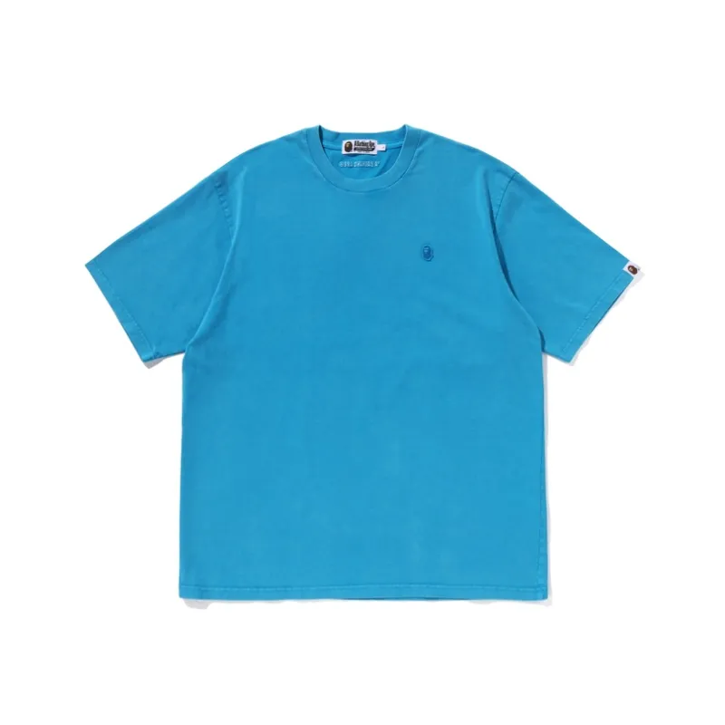 Bape Garment Dye One Point Relaxed Fit Tee-0
