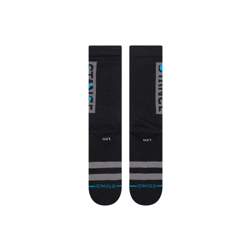 Stance Mid Calf Socks Unisex 1 Pack Black-2
