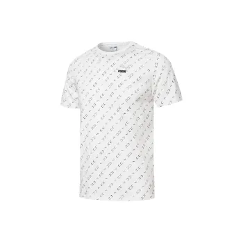 PUMA T Shirt Men's Sapphire Blue Full Print