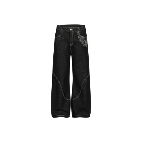 HKRXEC Jeans Men White