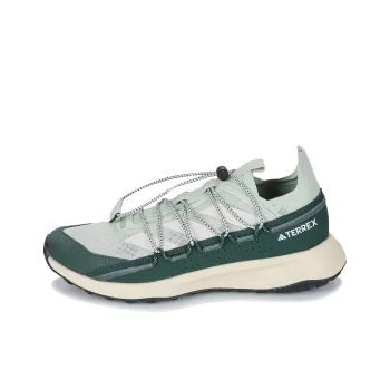 Adidas Terrex Voyager 21 Anti Slip Wear Resistant Low Top Hiking Shoes Women's Green