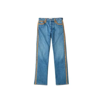 MIU MIU SS25 Jeans Women's Sapphire Blue