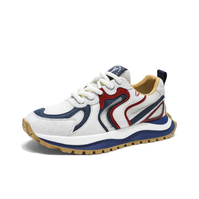 MUSHILANDI Slip Resistant And Breathable Low Top Casual Shoes Men's-1