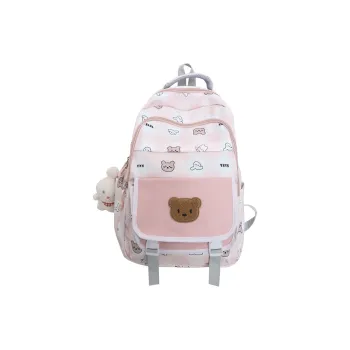 Yalu Nylon Backpack Unisex Multicolor