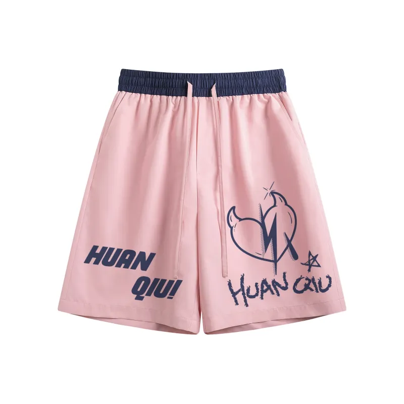 HUANQIU Casual Shorts Unisex-20