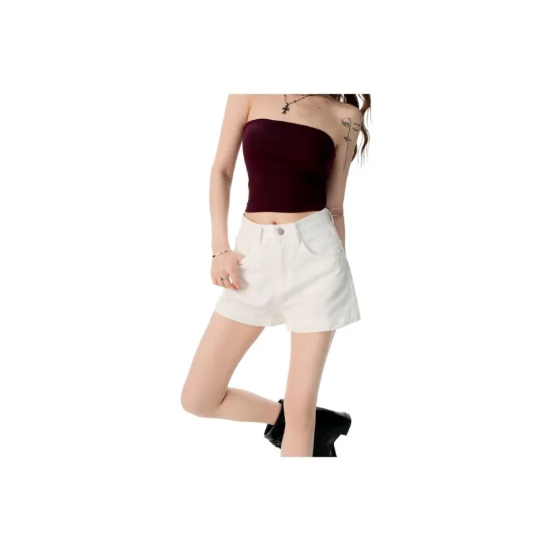 7 SEVFUN Denim Shorts Women's-5