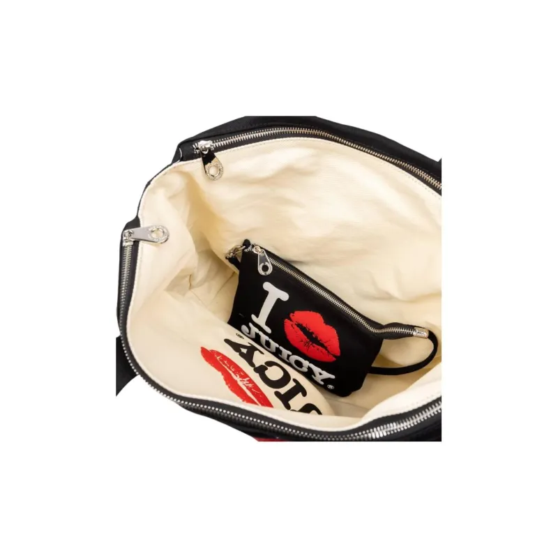 JUZI Color Block Handbag Unisex Black-3