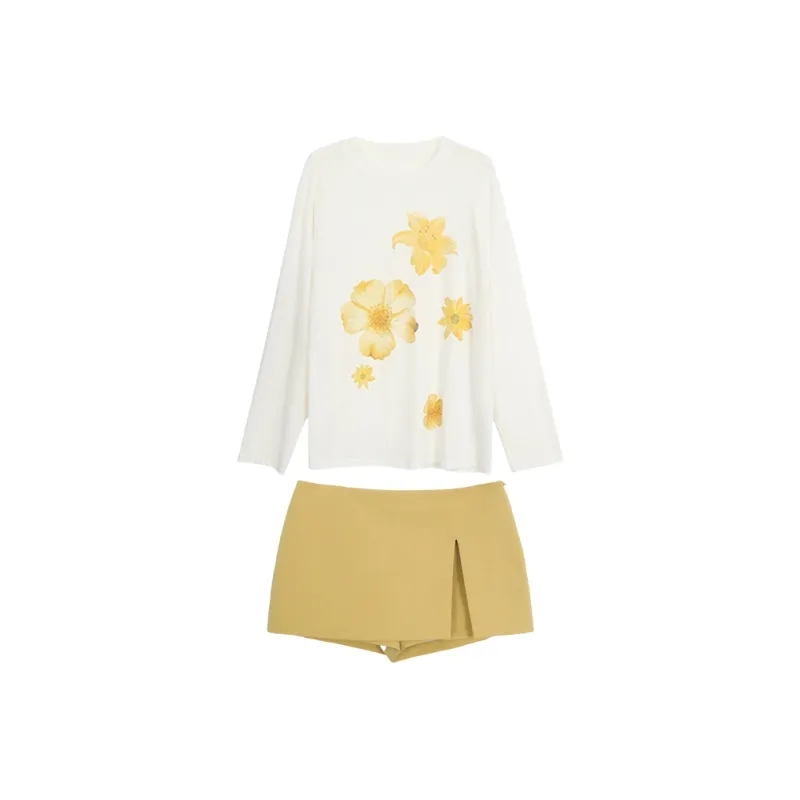 YGPRW Two Piece Skirt Sets Women's-0