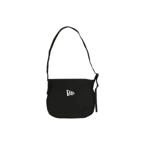 New Era Cotton Shoulder Bag Regular Unisex Black