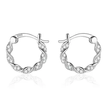 Daisy Dream Full Sterling Silver Earrings Women's