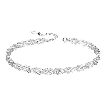 Silver Trim 999 Fine Silver Bracelets Women's