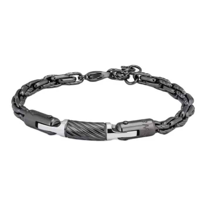 BROSWAY Titanium Steel Bracelets Men's Black-0