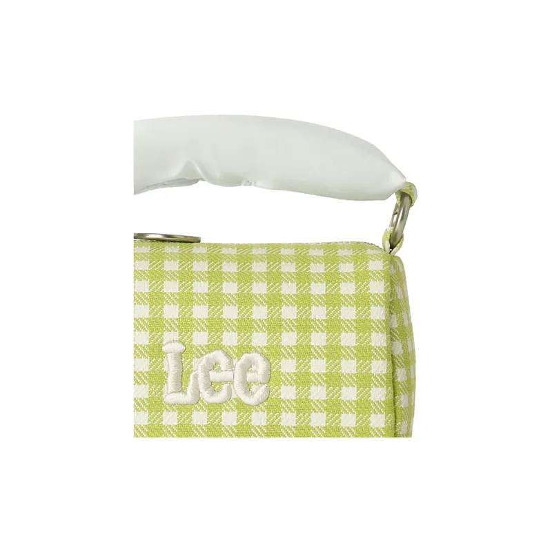 Lee Fabric Handbag Women's Green Plaid-11