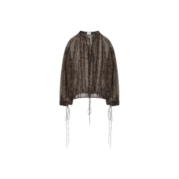 SAINT LAURENT Shirt Women's Dark Brown