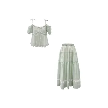 PLANE DRIFT Two Piece Skirt Sets Women's