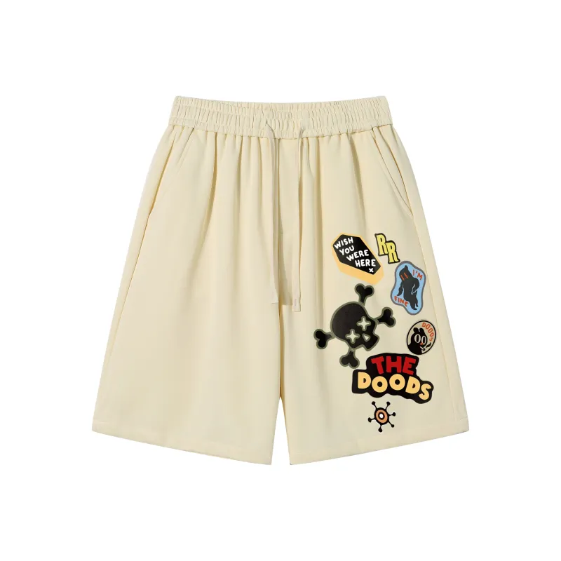 FONDLOOK Casual Shorts Unisex-14