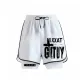 White Cool Letter Print