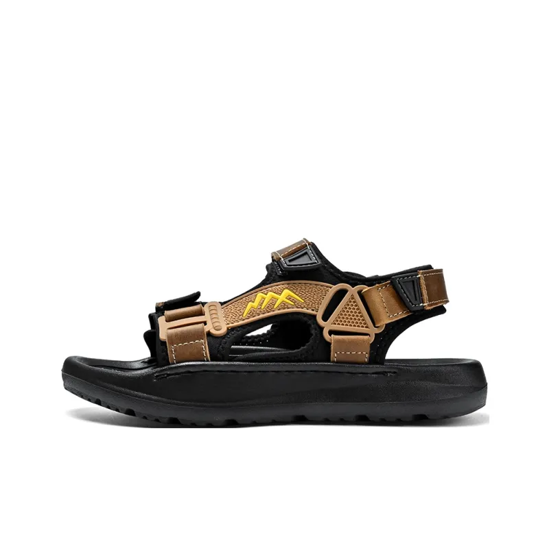Eminu Beach Sandals Men Black-5