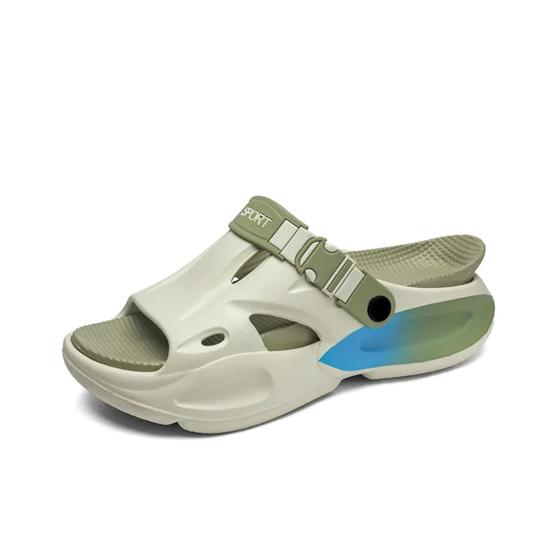 Ncmt Slip Resistant Odor Resistant Abrasion Resistant Quick Dry Cushioning Slide Slippers Unisex-5
