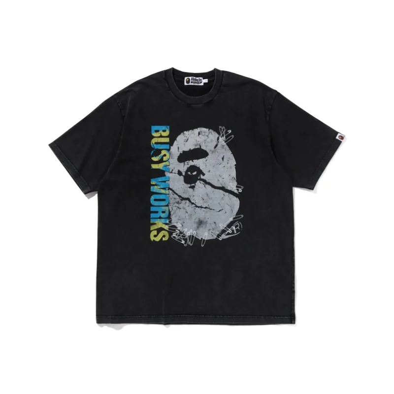 Bape Garment Dye Relaxed Fit Tee-4