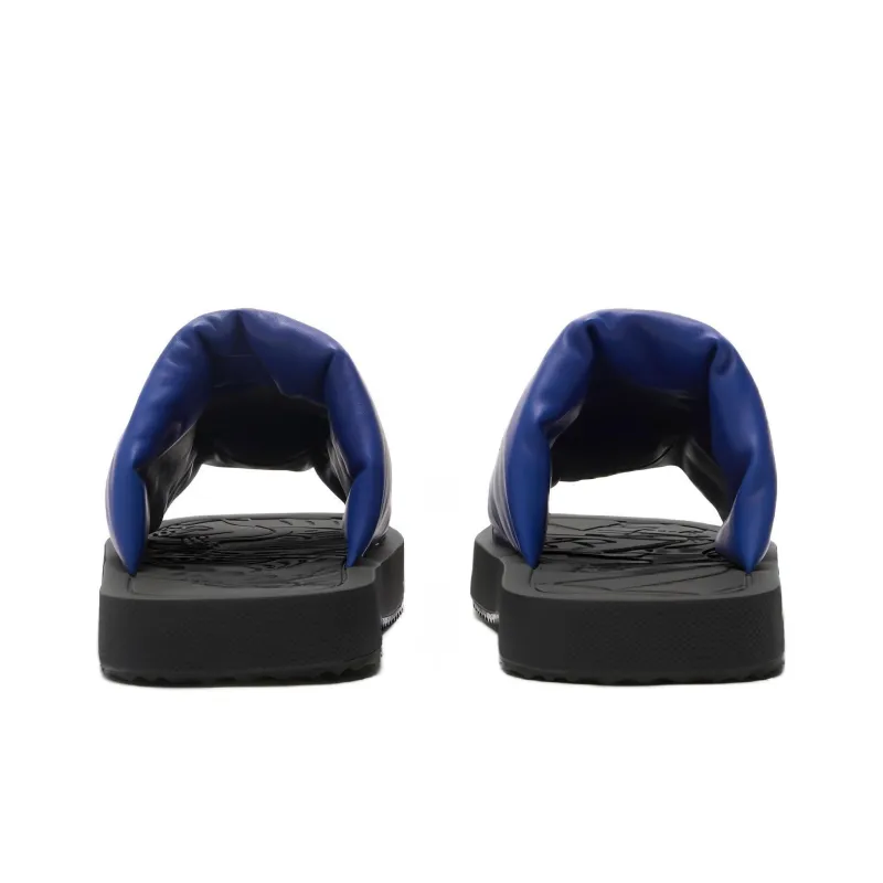 Burberry EKD Slab Leather Slides-4