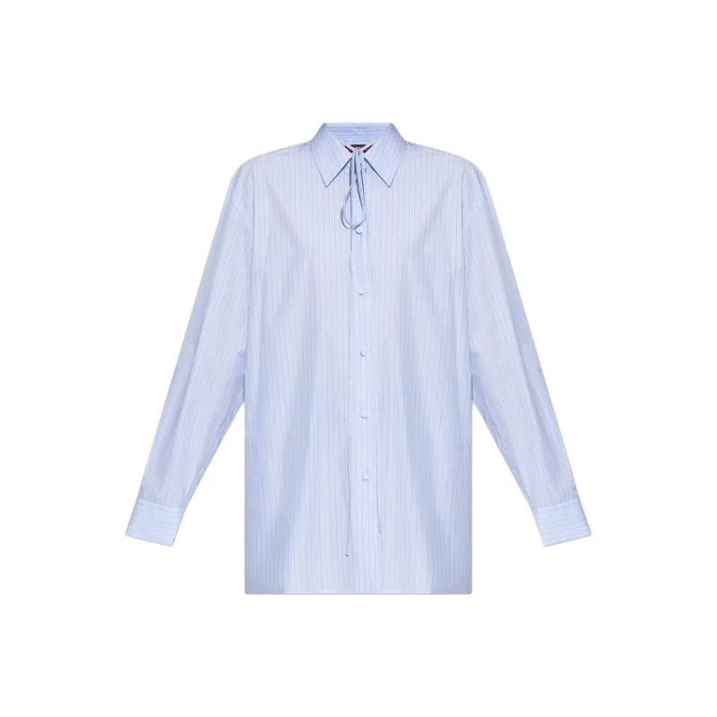 GUCCI SS25 Shirt Women's Light Blue-0