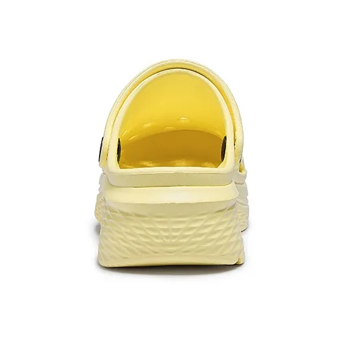 CAMEL EVA Soft Rebound Comfortable, Trendy Versatile, Breathable, Platform Height Increasing 4.5cm Clogs, Women's-18