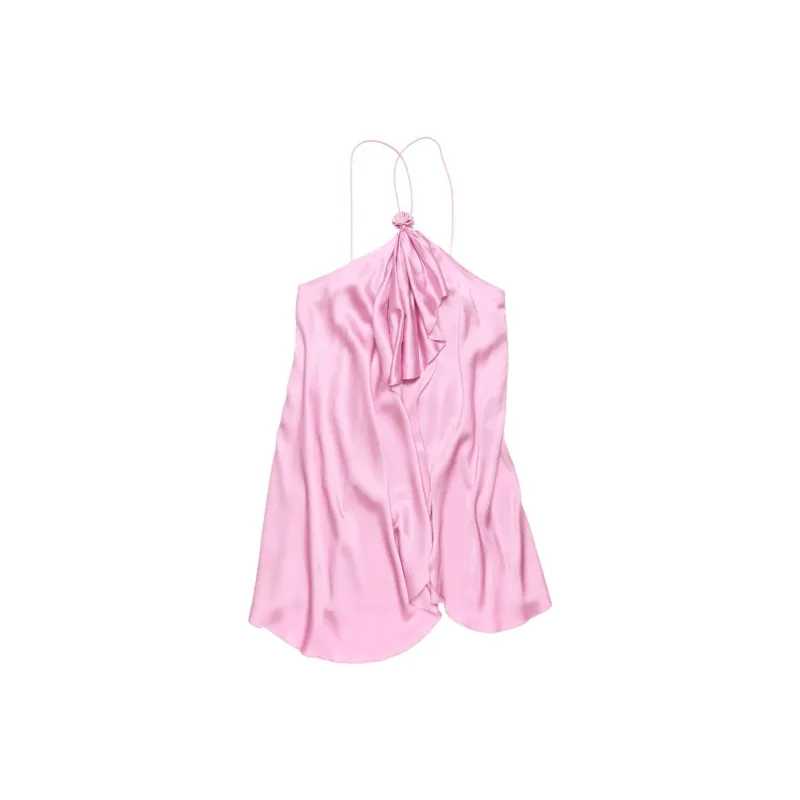 Acne Studios Halter Mini Dress-0