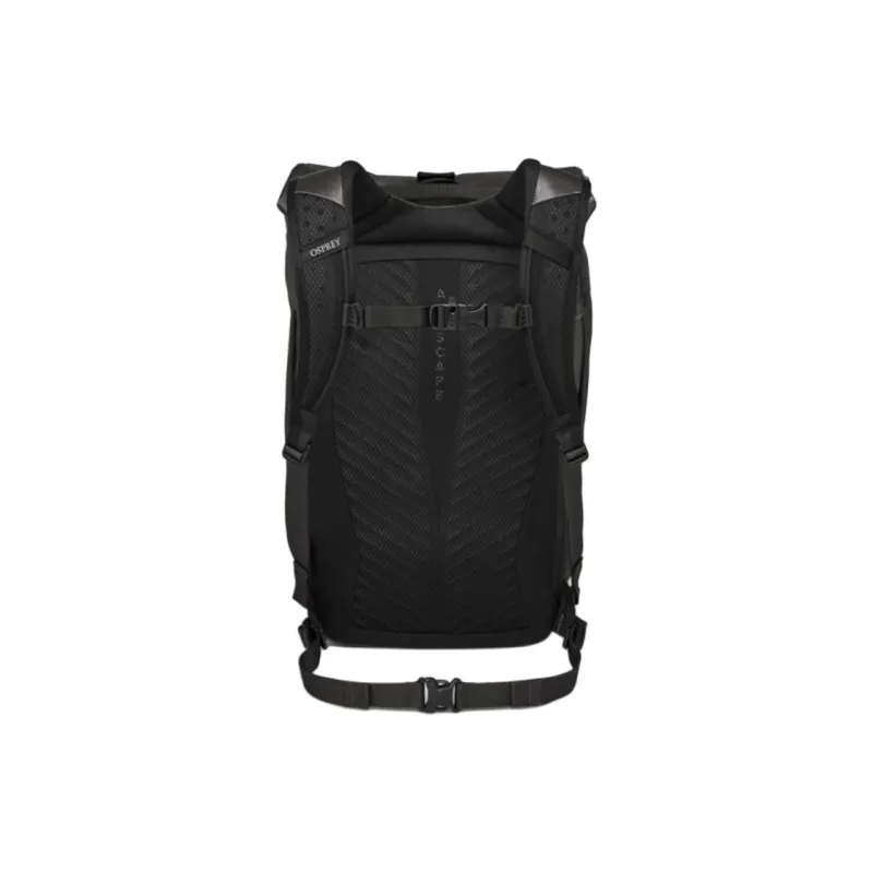 OSPREY Recycled Polyester Backpack Unisex Black-2