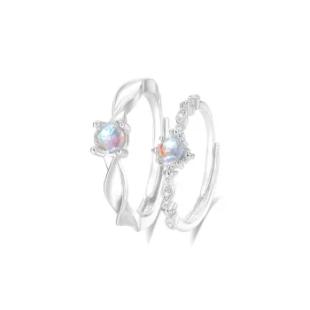 Muyan Colored Glaze Rings Unisex