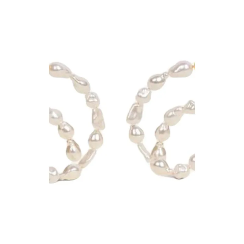 CULT GAIA Acrylic Earrings Women's White-1