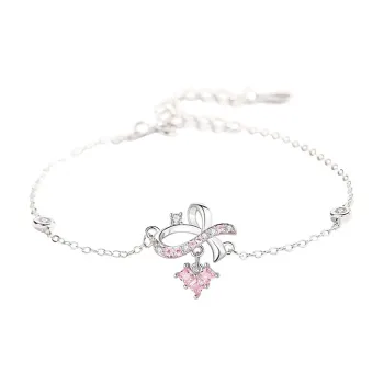 DAWO 925 Sterling Silver Bracelets Women's