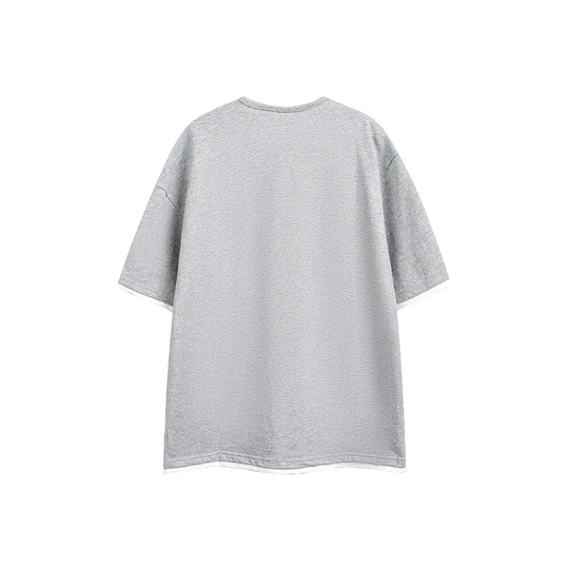 SNOW FLYING T Shirts Unisex Gray-1