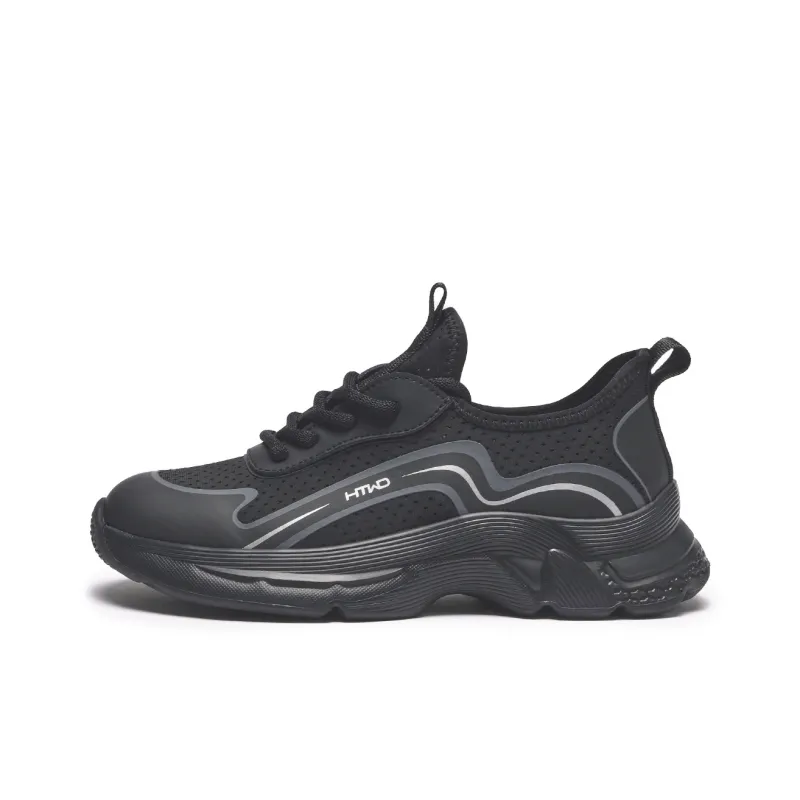 Hotwind Breathable And Lightweight Low Top Casual Shoes Women's Black-0