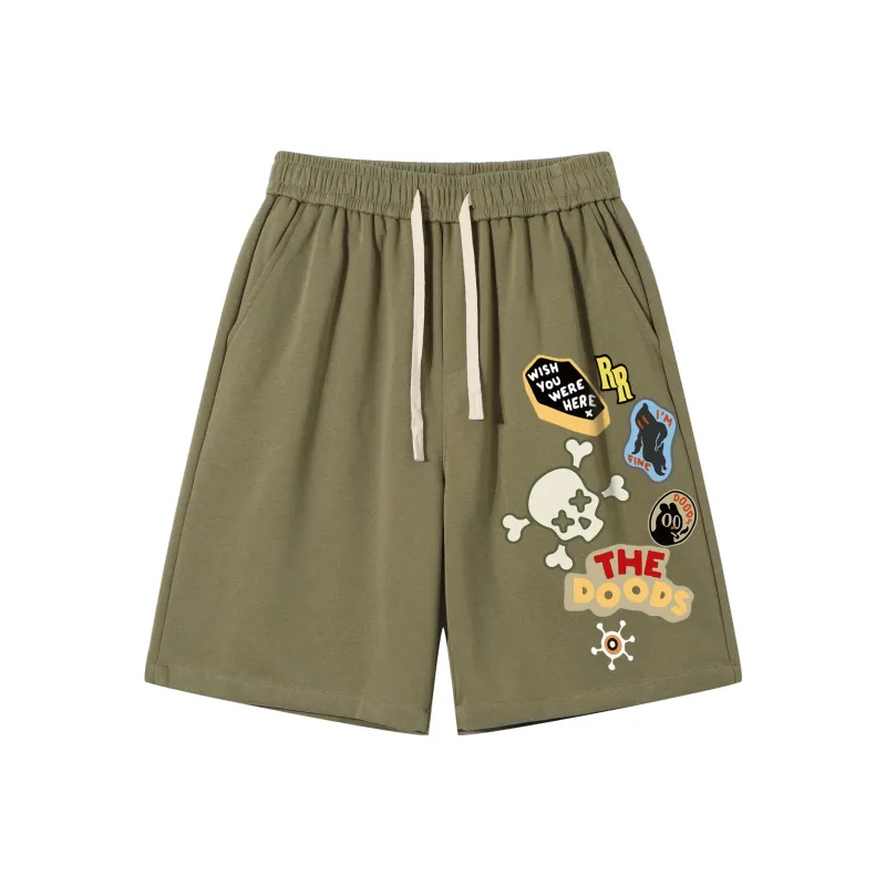 FONDLOOK Casual Shorts Unisex-12
