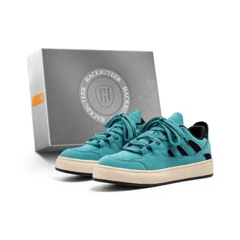 HACKBUTEER Low Top Skateboard Shoes Men's Box Included