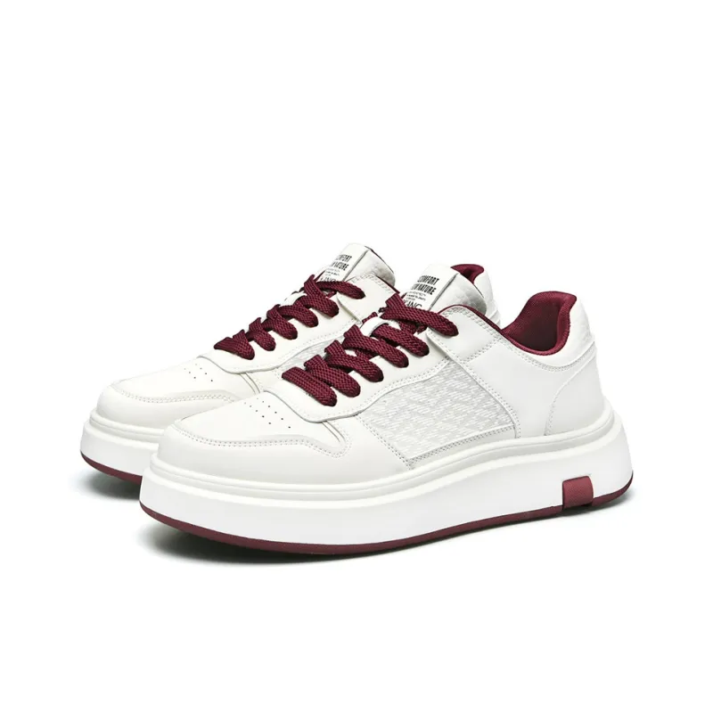 AOKANG Slip Resistant Lightweight Height Increasing Low Top Skateboard Shoes Men's-2