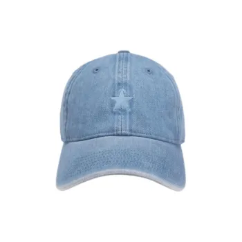 Converse Cotton, Polyester, Regenerated Cellulose Fiber Baseball Caps Unisex Blue