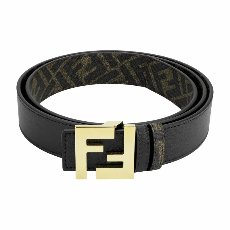 FENDI Ff Motif Reversible Buckle Belt-1