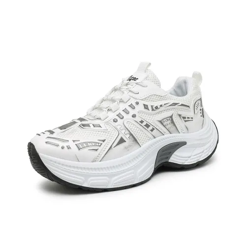 BINGO DUCK Coverage, Breathable, Slip Resistant Mid Top Chunky Sneakers Men's
