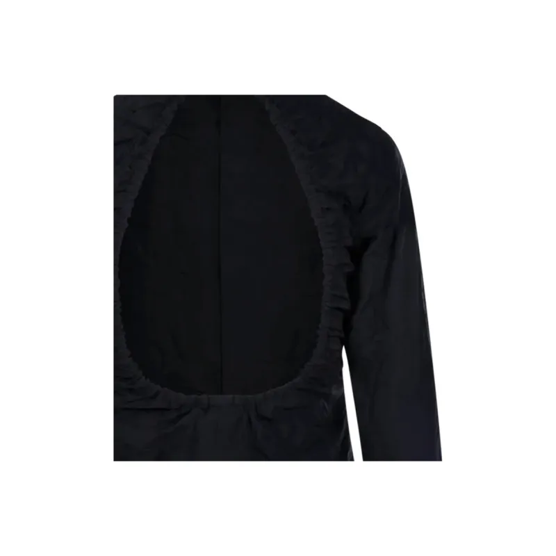 MaxMara Rovigo Button Detailed Long Sleeved Dress-3