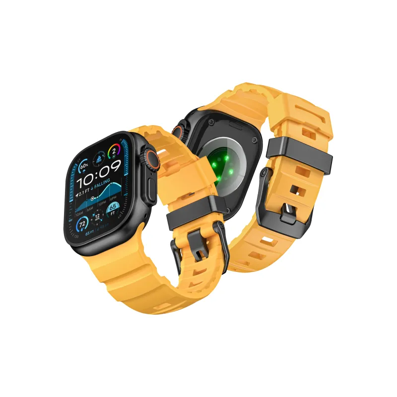 KVZUVUU Apple Compatibility Watch Band Rubber Material-19