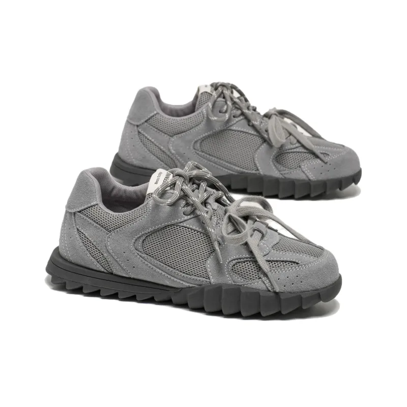 Beau Today Toothed Flat German Army Trainers-4