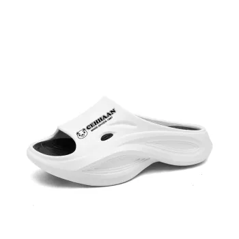 KLAOSD Slip Resistant Cushioning Slide Slippers Men's