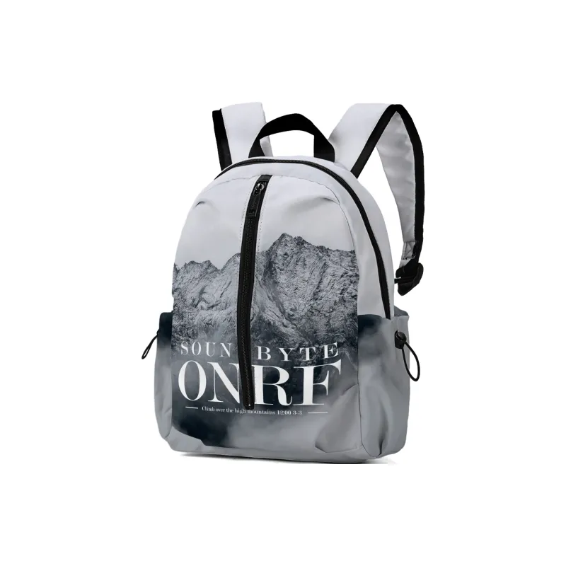 DRACONITE Polyester Backpack Regular Unisex Ecru-19